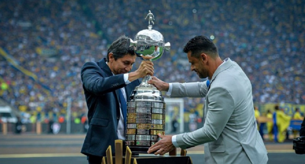 Jorge Bermúdez, Boca Juniors y la Copa Libertadores. Foto: NA/redes sociales.