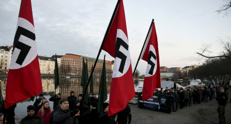 Manifestaciones nazis alrededor del mundo. Foto: Reuters