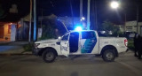 La policía presente en el lugar de los hechos. Foto: Policía Bonaerense