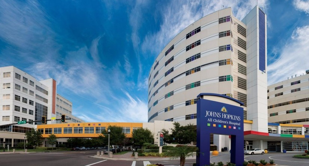 El hospital Johns Hopkins All Children's de Florida, Estados Unidos. Foto: X @AllChildrens