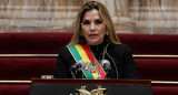 Jeanine Áñez, la expresidenta interina de Bolivia. Foto: Reuters.