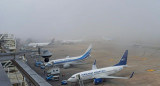 Demoras en Aeroparque por las lluvias. Foto: NA