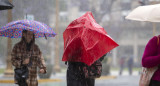 Lluvias eléctricas en Buenos Aires. Foto: NA