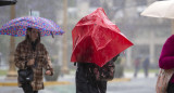 Lluvias eléctricas en Buenos Aires. Foto: NA