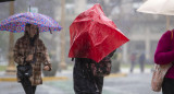 Lluvias eléctricas en Buenos Aires. Foto: NA