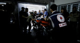 Hospital de Al Shifa sin luz. Foto: Reuters.