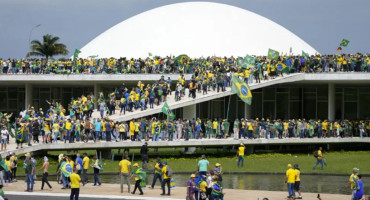 Intento de golpe de Estado en Brasil. Foto: EFE