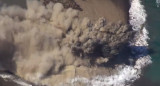 Captan por primera vez el nacimiento de una nueva isla en la costa de Iwo Jima, Japón. Foto: captura de video.