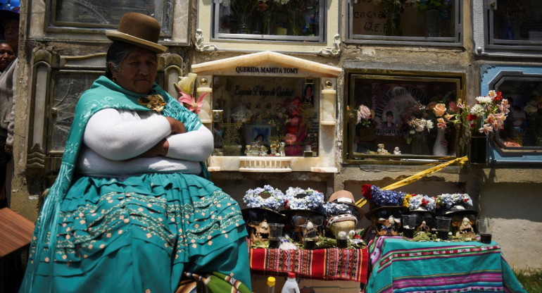 Ñatitas milagrosas en Bolivia. Foto: Reuters.
