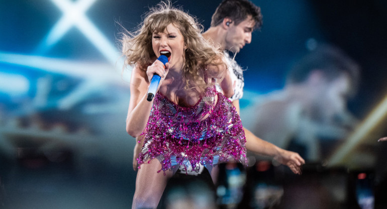 Taylor Swift en Argentina. Foto: Télam.