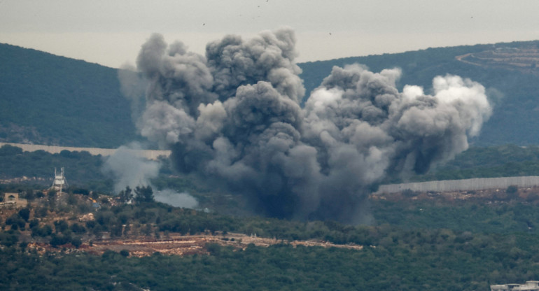 Explosiones en El Líbano. Foto: Reuters.