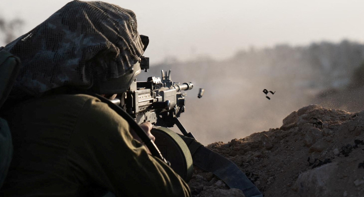 Soldados israelíes en la Franja de Gaza: Foto: Reuters