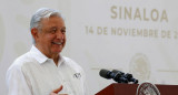 Andrés Manuel López Obrador en Sinaloa. Foto: EFE.