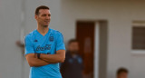 Scaloni en los entrenamientos previos a los partidos por Eliminatorias. Foto: EFE