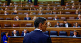 Pedro Sánchez en el congreso de España. Foto: Reuters.