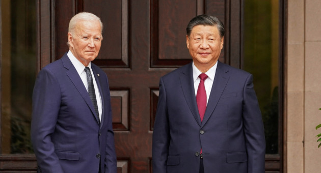 Joe Biden y Xi Jinping. Foto: Reuters.
