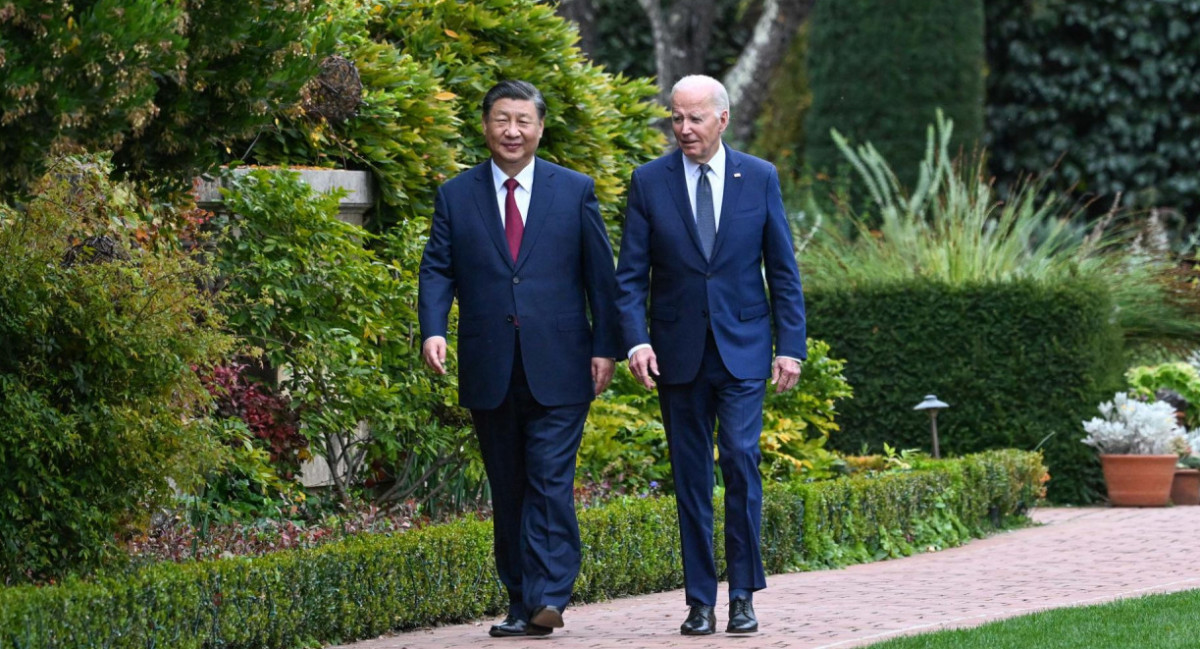 Xi Jinping y Joe Biden. Foto: Reuters.