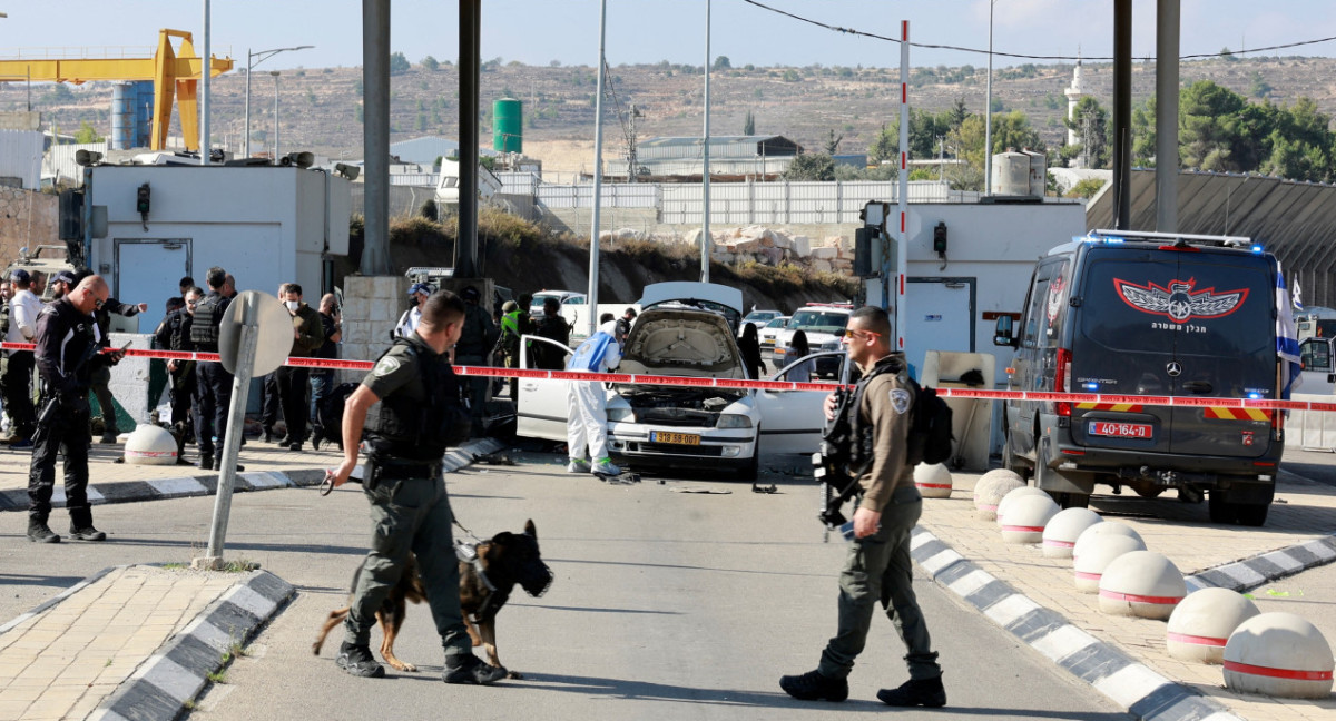Ataque armado en Jerusalén. Foto: Reuters.