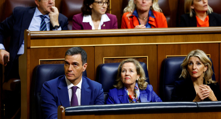 Investidura de Pedro Sánchez. Foto: Reuters.