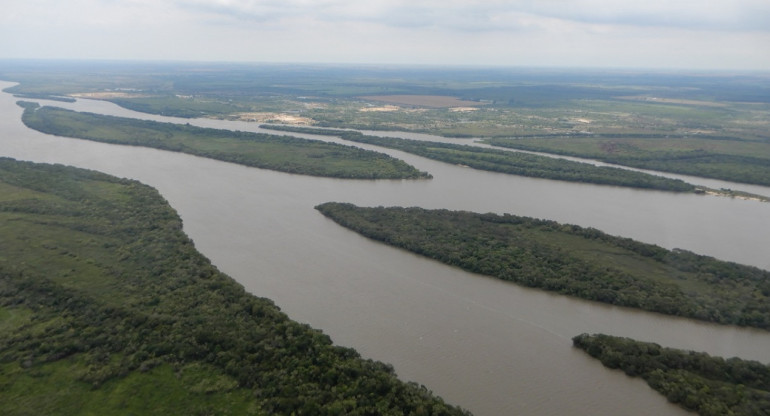 Entre Ríos creó un nuevo parque natural en el río Uruguay. Foto: X @GobiernoER.