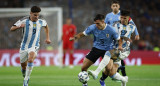 Enzo Fernández, Argentina vs. Uruguay, Eliminatorias. Foto: Reuters.