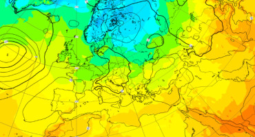 GraphCast can measure temperature and ground potential at different pressure levels.  Photo: ECMWF.