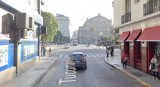 Cruce en el centro porteño donde motochorros robaron tres millones de pesos. Foto: Google Maps.