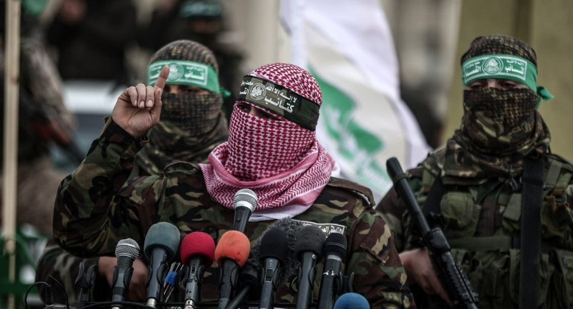 Brigadas al Qasam, brazo armado de Hamas.