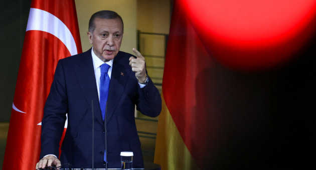 Recep Tayyip Erdogan, presidente de Turquía. Foto: REUTERS.