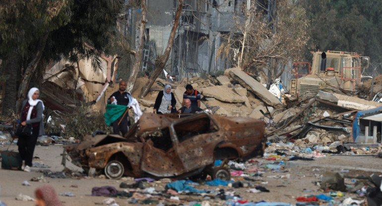 La ONU denunció más de 50 muertos tras ataques a tres escuelas de Gaza. Foto: Reuters.