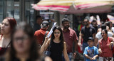 Ola de calor en Brasil. Foto: Télam