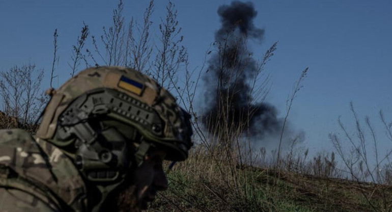 Soldado ucraniano. Foto: Reuters.