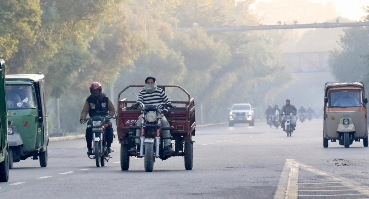 Smog en Pakistán. Foto: EFE.