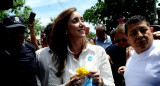 Victoria Villarruel, candidata a vicepresidenta por La Libertad Avanza. Foto: Télam.