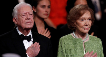 Jimmy Carter y Rosalyn Carter. Foto: REUTERS.