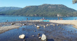 Playa Catritre, San Martín de Los Andes. Foto: NA