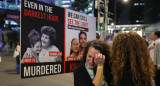 Familiares de rehenes. Foto: EFE.