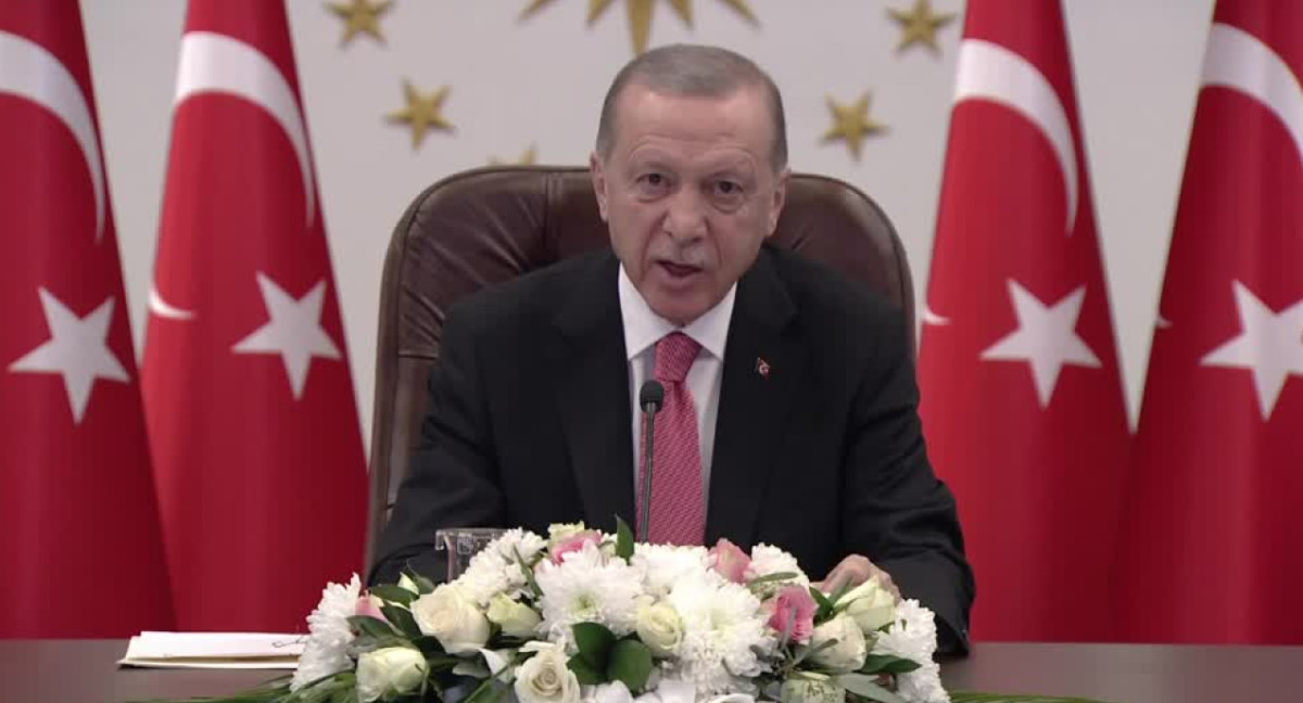 Recep Tayipp Erdogan, presidente de Turquía en la cumbre del G20. Foto: Reuters.