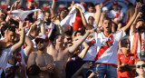 Hinchas de River. Foto: NA.