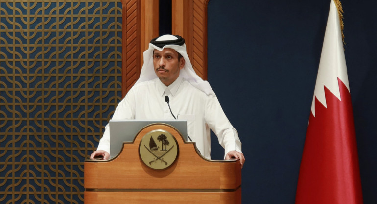 Mohammed bin Abdulrahman Al Thani., primer ministro de Qatar. Foto: Reuters.