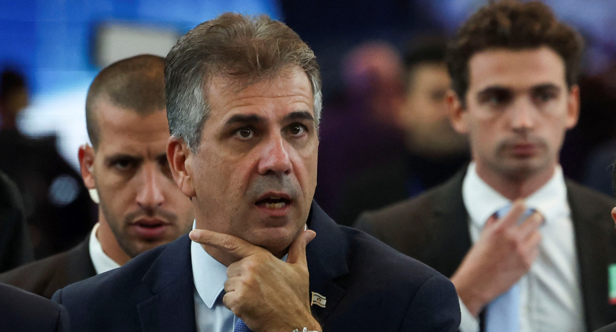 Eli Cohen, ministro de Exteriores israelí. Foto: Reuters