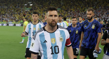 Lionel Messi, el capitán de la Selección Argentina. Foto: Reuters.