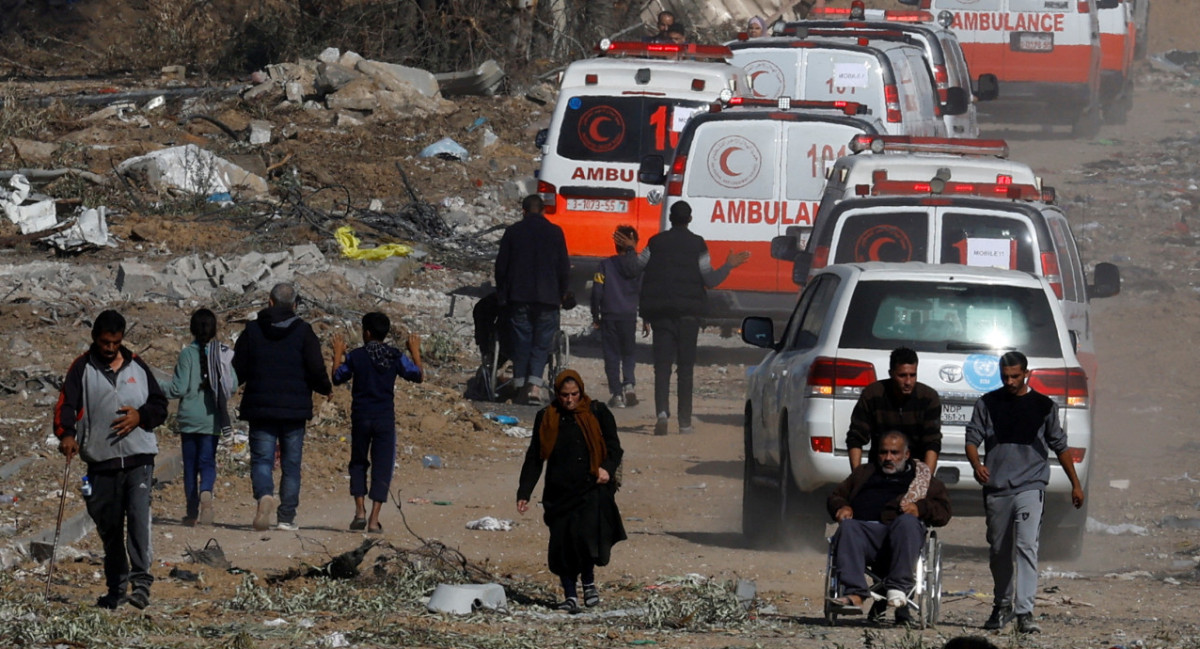 Tregua entre Israel y Hamás. Foto: Reuters.