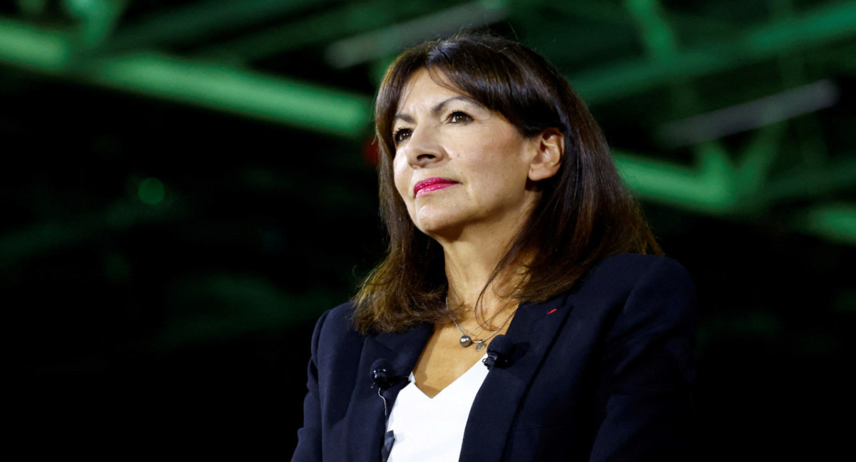 Anne Hidalgo, alcaldesa de París. Foto: Reuters.