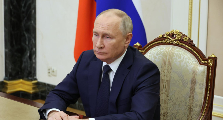 Vladímir Putin, presidente de Rusia. Foto: EFE.