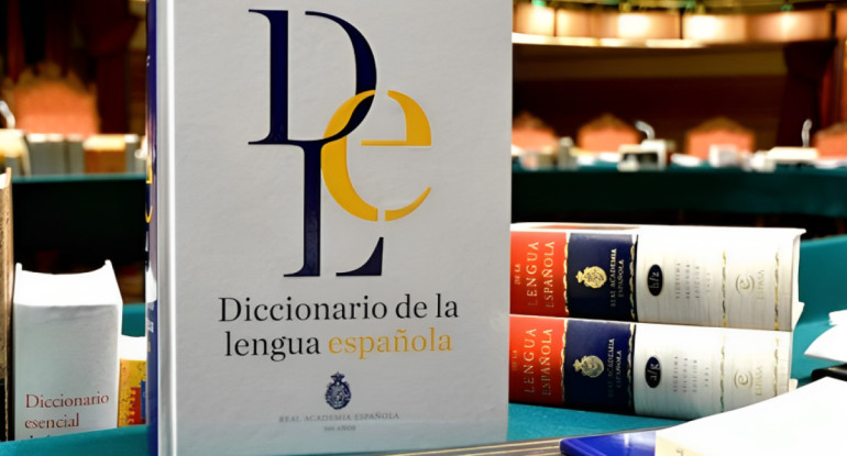 Diccionario de la RAE. Foto: NA.