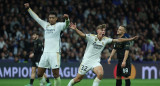 Nico Paz, Real Madrid vs Napoli, Champions League. Foto: EFE