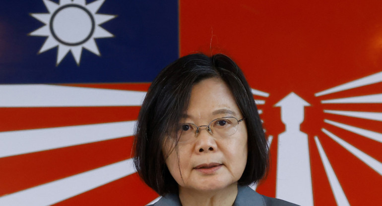 Tsai Ing-Wen, Taiwán. Foto: Reuters