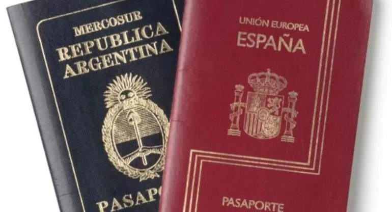 Pasaporte español. Foto: archivo