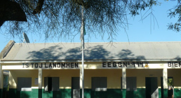 La escuela donde ocurrió la tragedia en el Chaco. Foto: Facebook